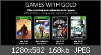 Xbox One - Games with Gold (2 kostenlose Spiele pro Monat)