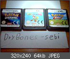 Verkaufe 3 DS Games (PKMN Dia, Yoshi Island, PKMN Dash)